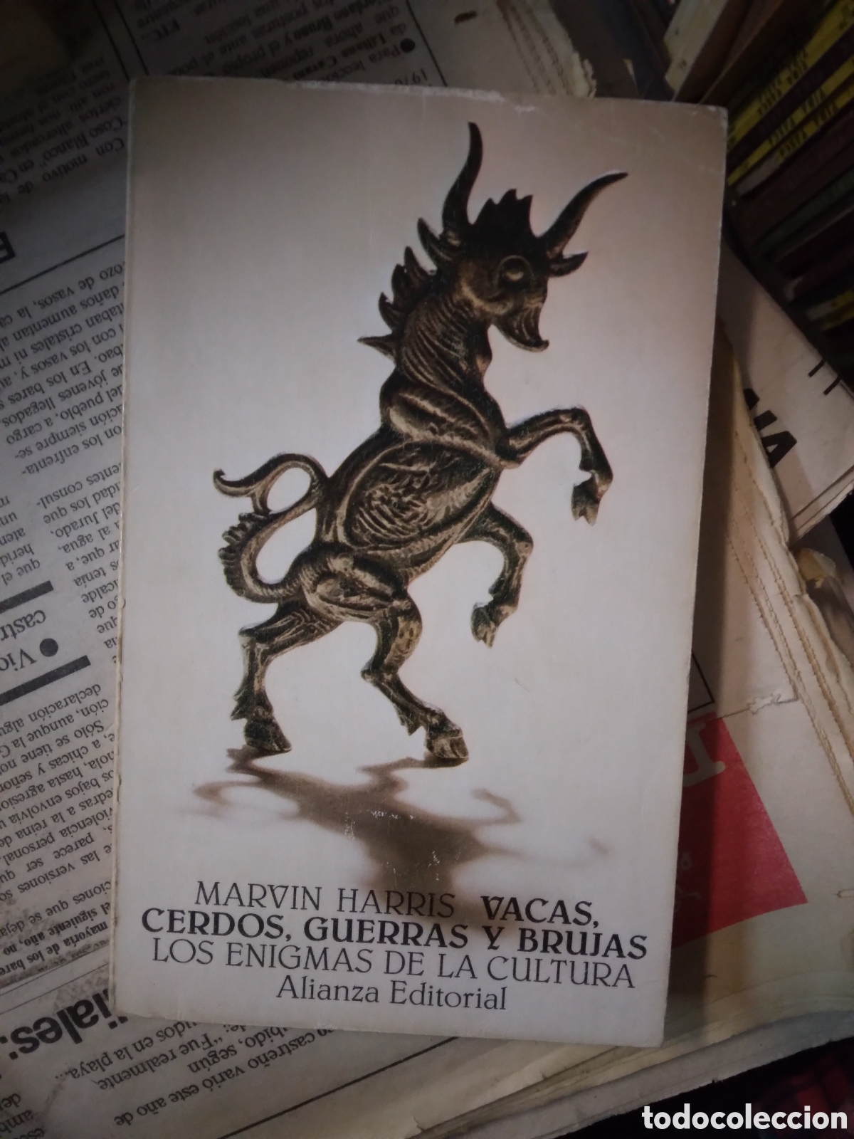 Libros: Marvin Harris, Vacas, cerdos guerras y brujas, Alianza - Foto 1