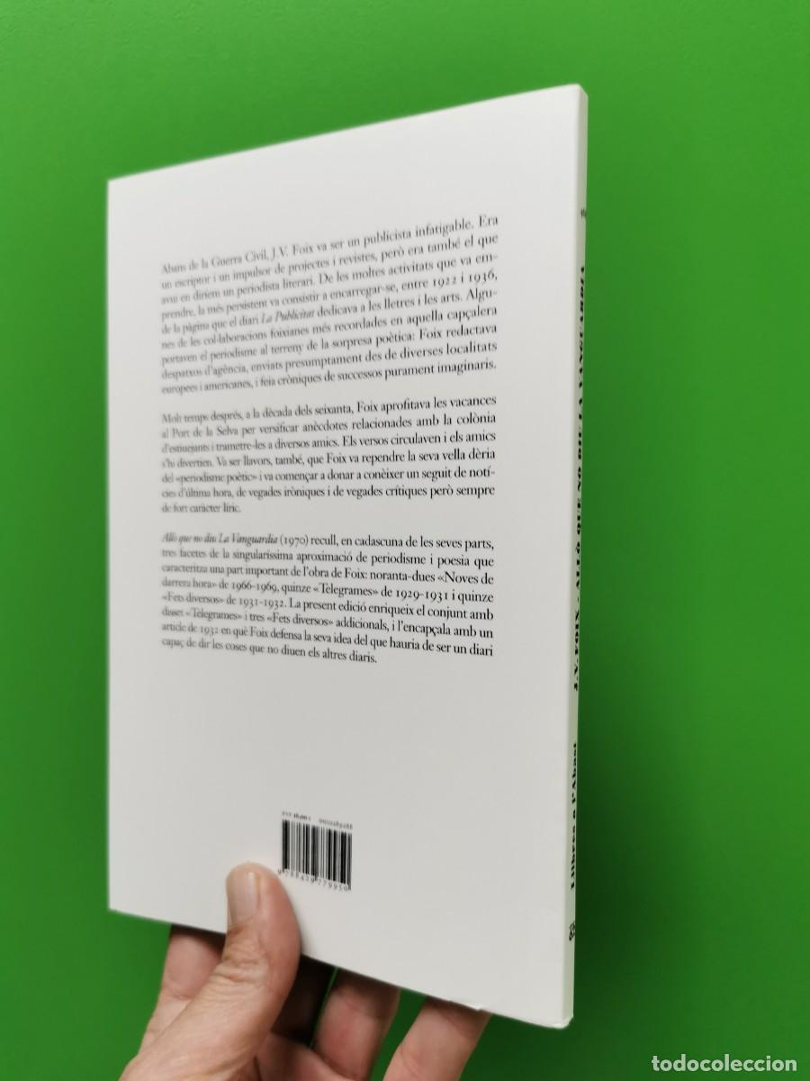 Libros: ALL&Ograve; QUE NO DIU LA VANGUARDIA - J.V. FOIX - Foto 2