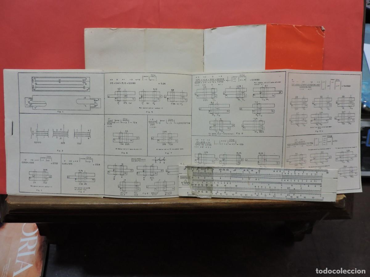 Libros: Aprenda a manejar la regla de c&aacute;lculo. Ed. Rubi&ntilde;os. Madrid, 1966 - Foto 5