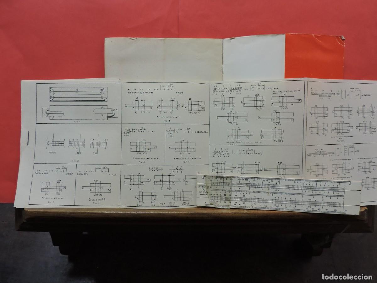 Libros: Aprenda a manejar la regla de c&aacute;lculo. Ed. Rubi&ntilde;os. Madrid, 1966 - Foto 6