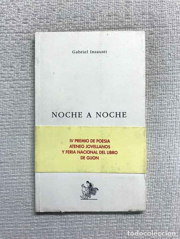 Libros: Noche a noche - Gabriel Insausti - Foto 1