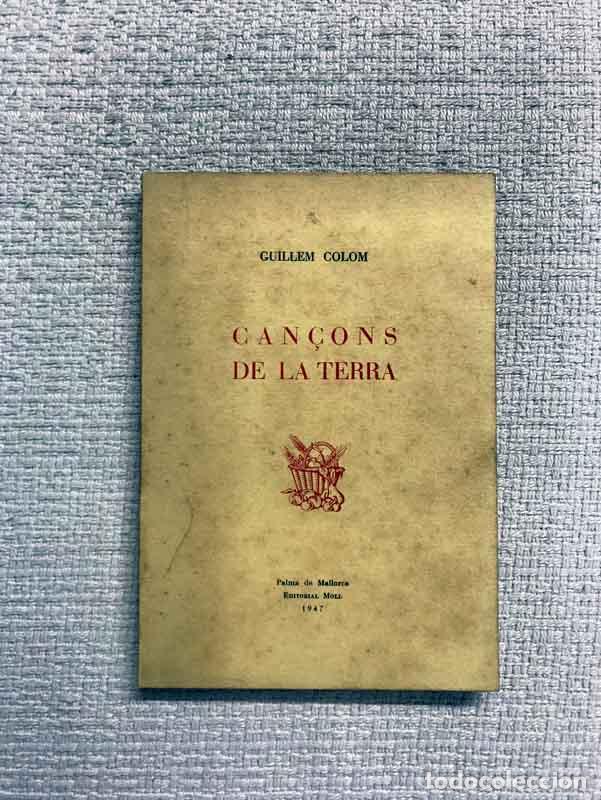 Libros: Can&ccedil;ons de la terra - Guillem Colom - Foto 1