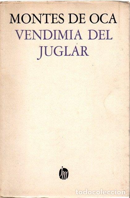 Libros: Vendimia del juglar - Oca, Montes de - Foto 1