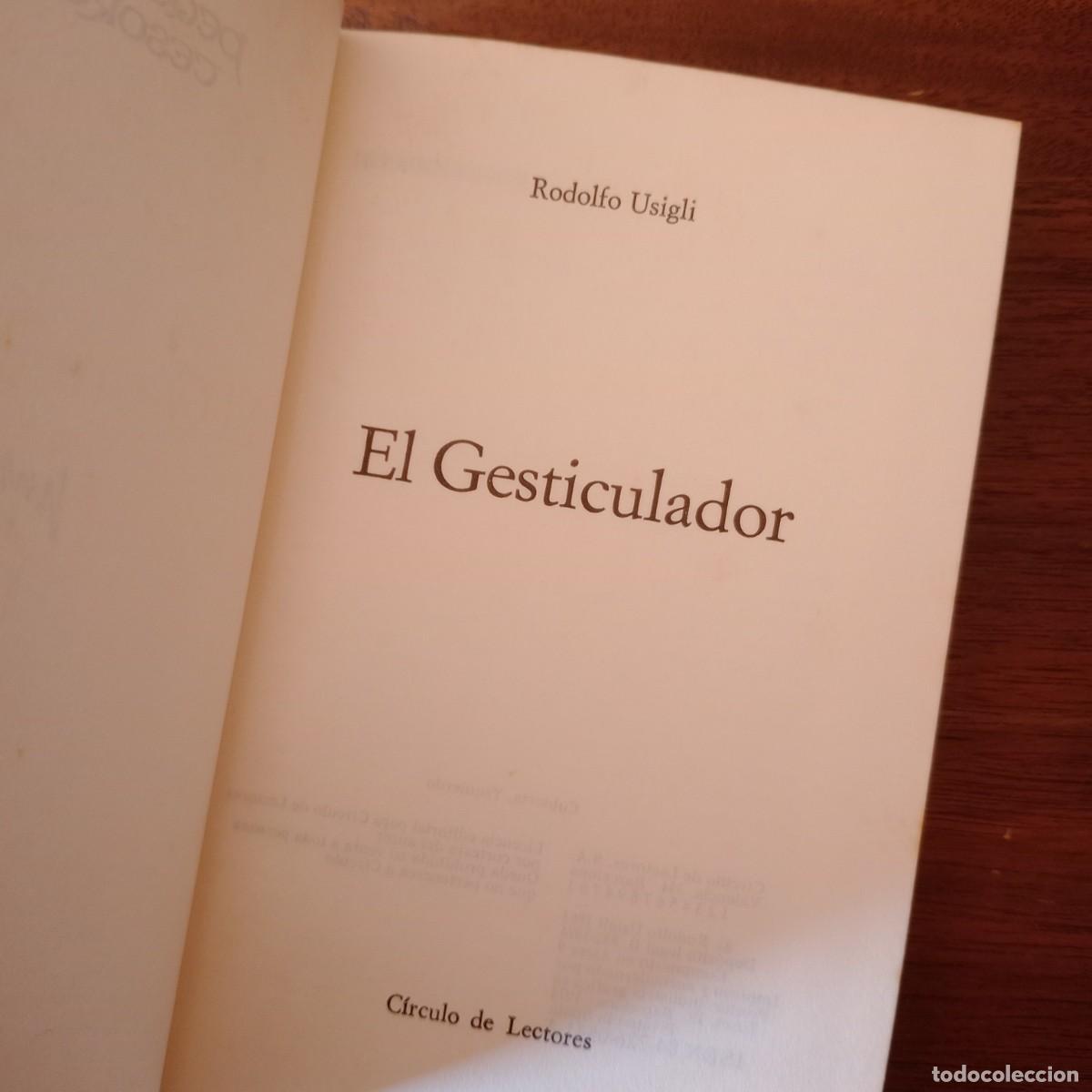 Libros: El gesticulador - Usigli, Rodolfo - Foto 1