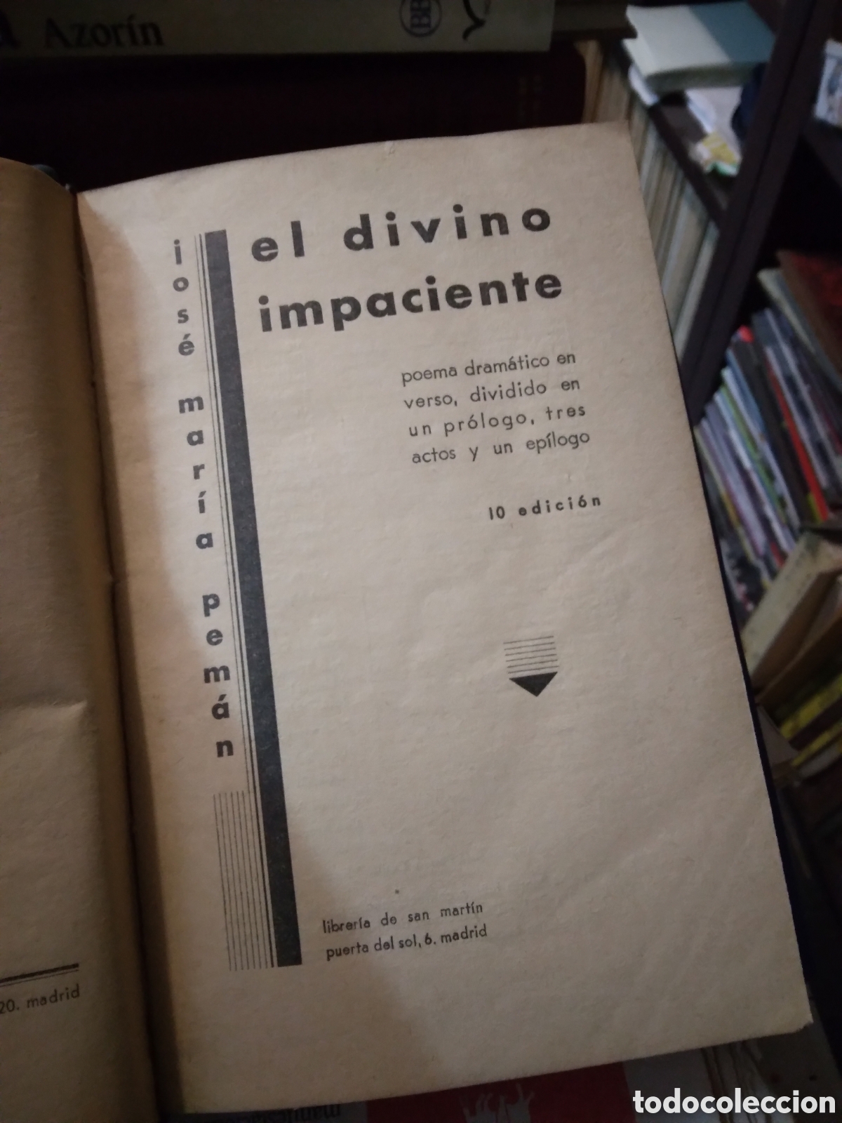 Libros: Jose Maria Peman, El divino impaciente - Foto 3