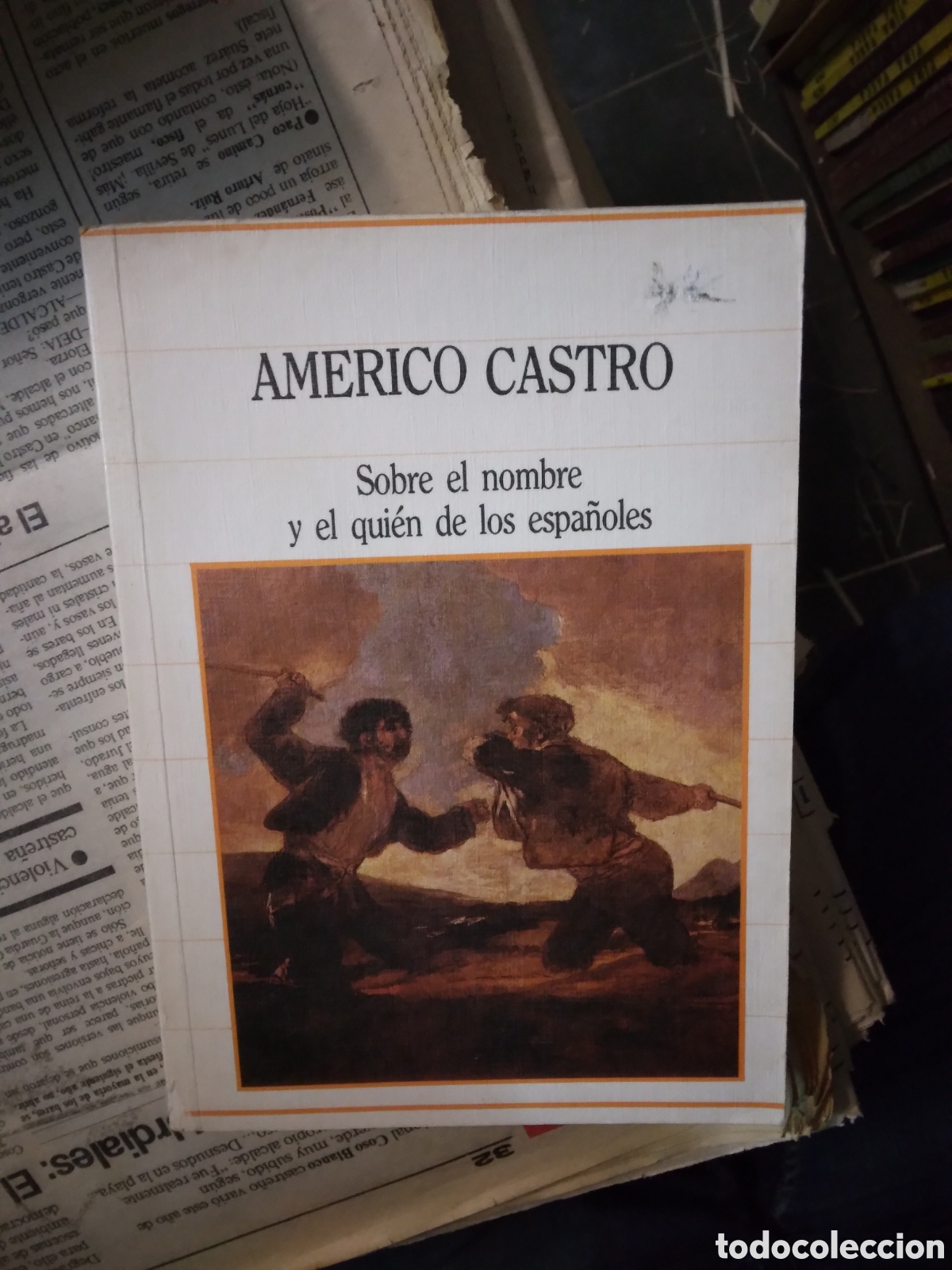 Libros: Am&eacute;rico Castro Sobre el.nombre y el quien de los espa&ntilde;oles - Foto 1