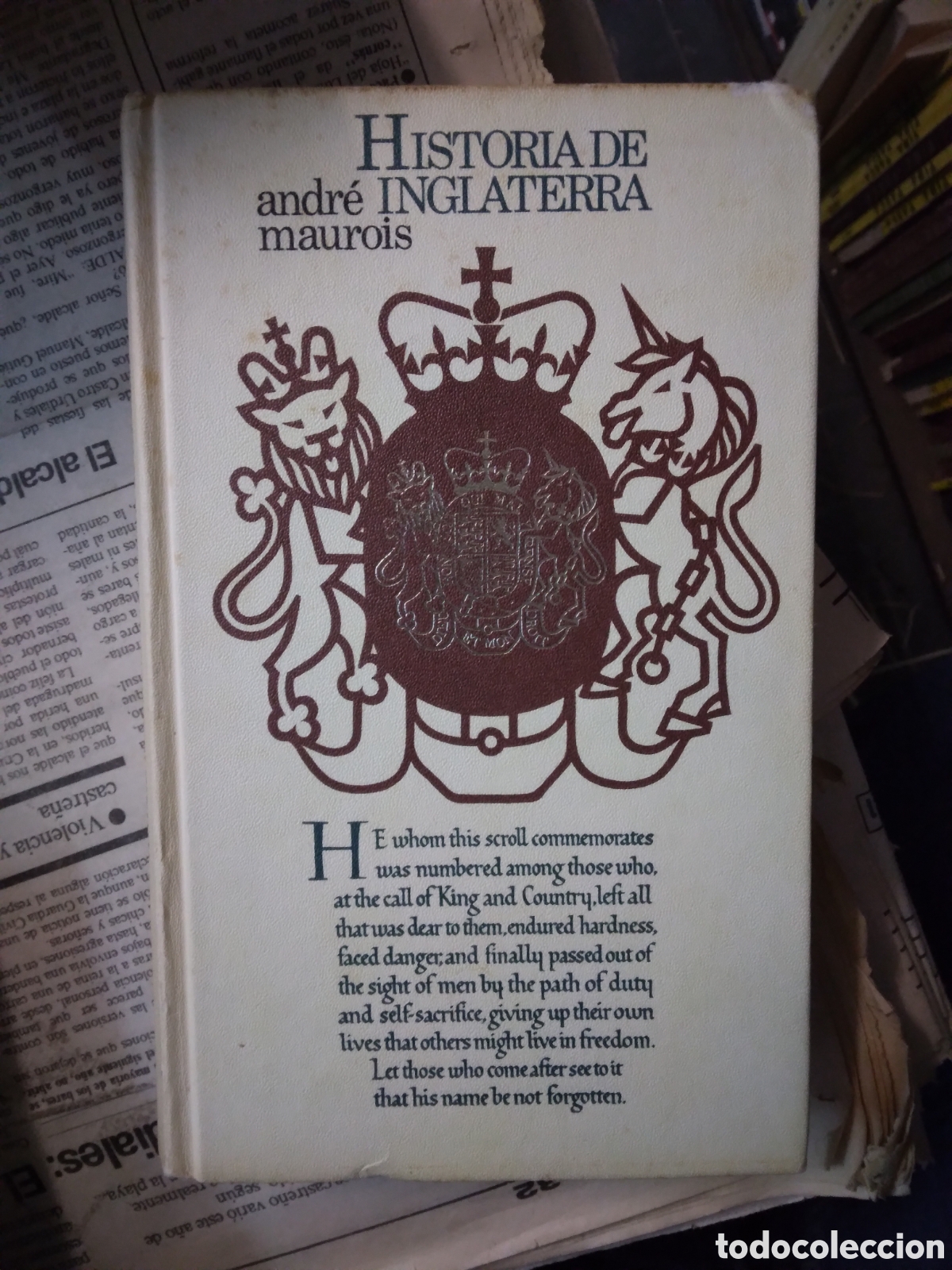 Libros: Andre Maurois, Historia de Inglaterra - Foto 1