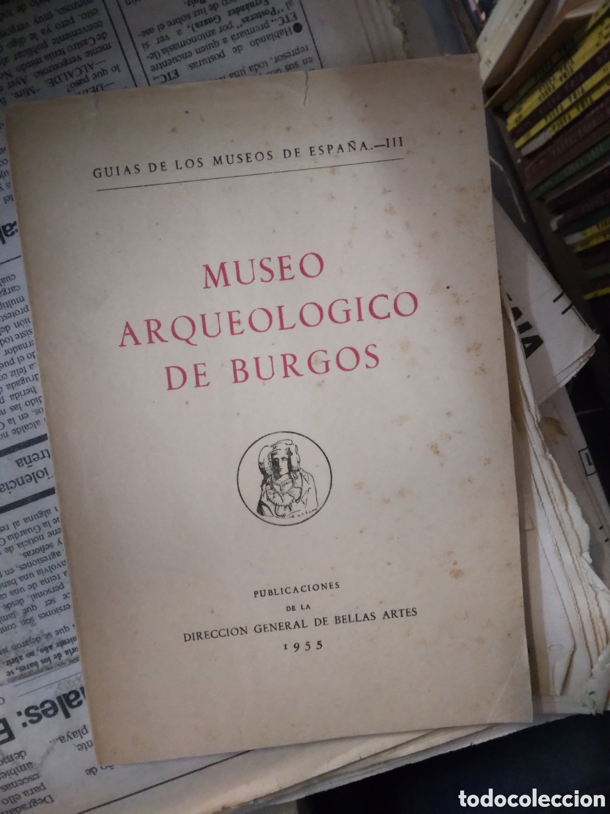 Libros: Museo arqueol&oacute;gico de Burgos,1955 - Foto 1