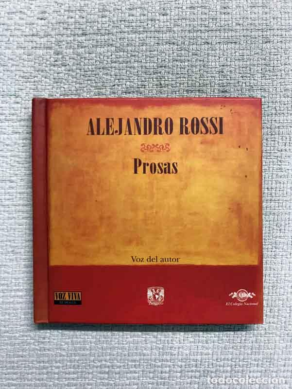 Libros: Alejandro Rossi. Prosas - Foto 1