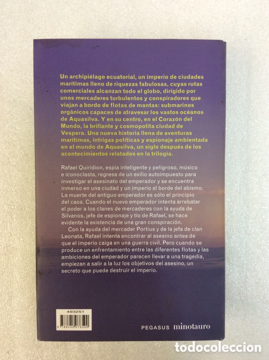 Libros: &bull;Vespera. Anselm Audley. Editorial Minotauro - Foto 2