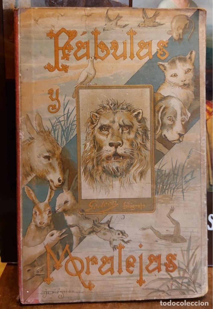 Libros: FABULAS Y MORALEJAS. Verso y prosa. - OSSORIO Y BERNARD, Manuel. - Foto 1