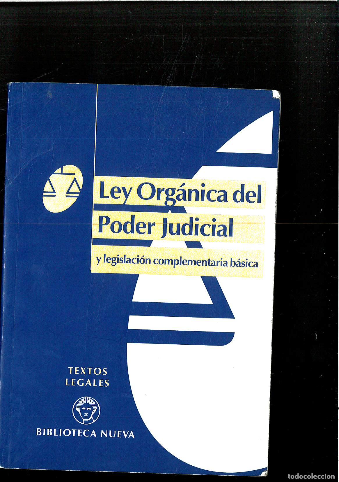 Libros: Ley orga?nica del poder judicial y legislacio?n complementaria ba?sica (Textos legales) (Spanish Edi - Foto 1