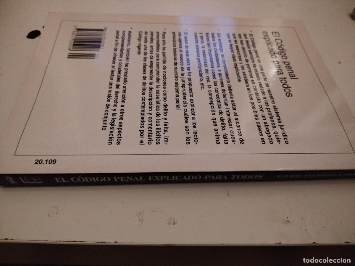 Libros: El c&oacute;digo penal explicado para todos - Xavier Tayadella Prat - Foto 2