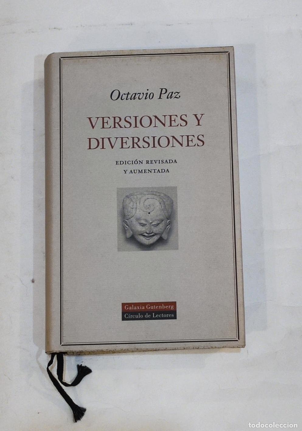 Libros: PAZ, Octavio. - Versiones y diversiones. - Foto 1