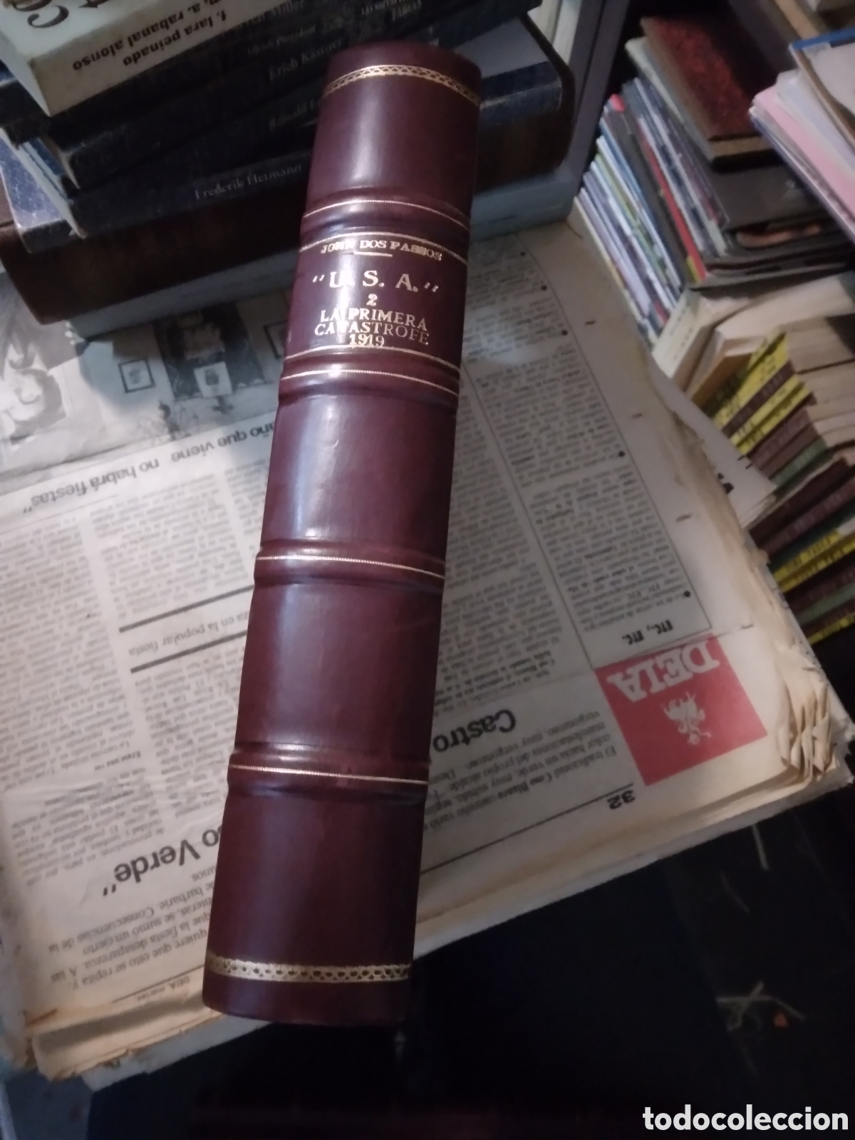Libros: John Dos Pasos, La primera cat&aacute;strofe, Santiago Rueda - Foto 1