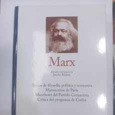 Libros: MARX GREDOS A ESTRENAR DE DISTRIBUIDORA TEXTOS FILOSOFÍA POLÍTICA Y ECONOMÍA