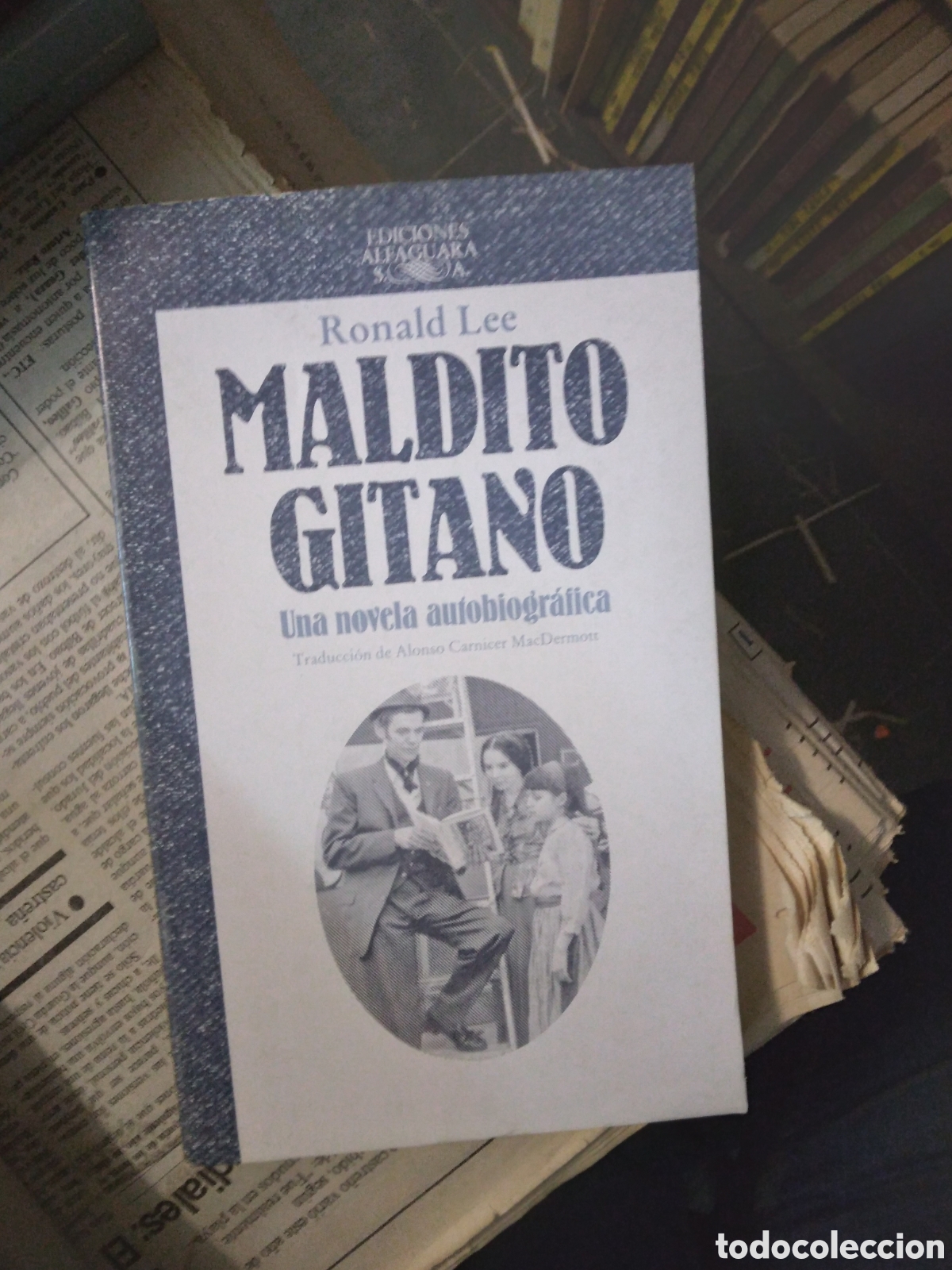 Libros: Ronald Lee, Maldito Gitano, Alfaguara Nostromo - Foto 1