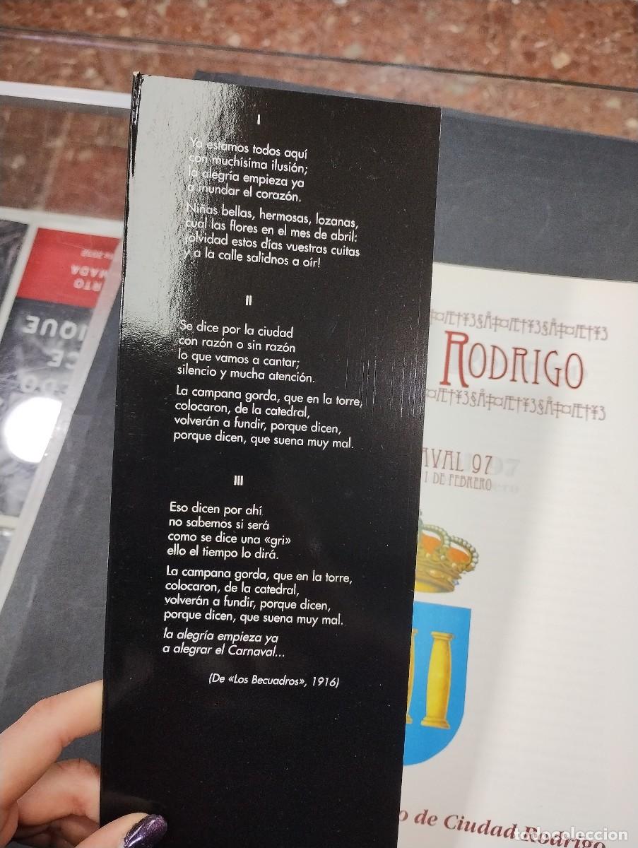 Libros: Ciudad rodrigo. carnaval 97 del 7 al 11 de febrero - Foto 2