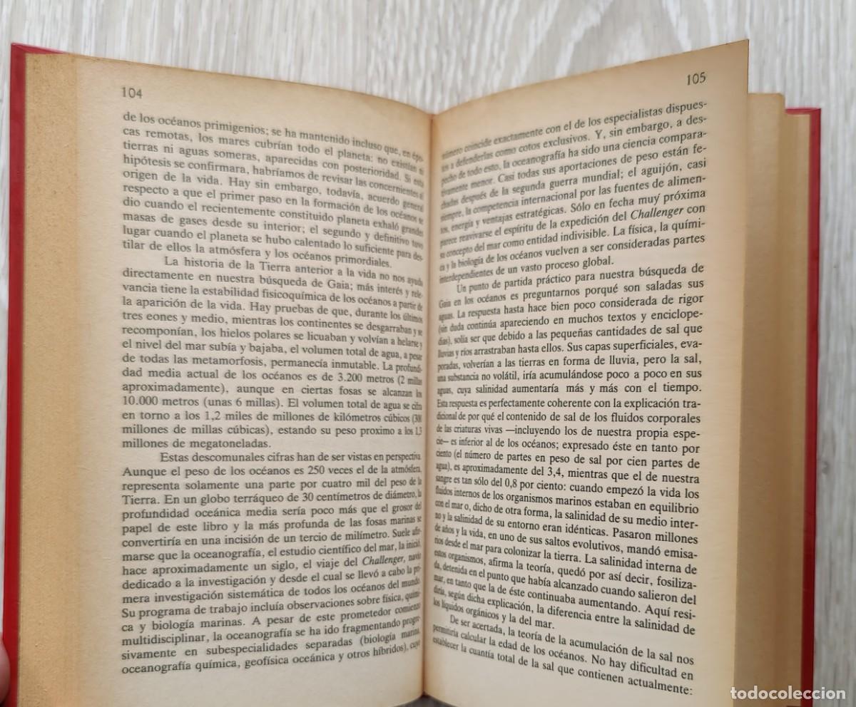 Libros: Libro. Gaia. Una Nueva Vision de la Vida Sobre La Tierra. De J.E. Lovelock. - Foto 6