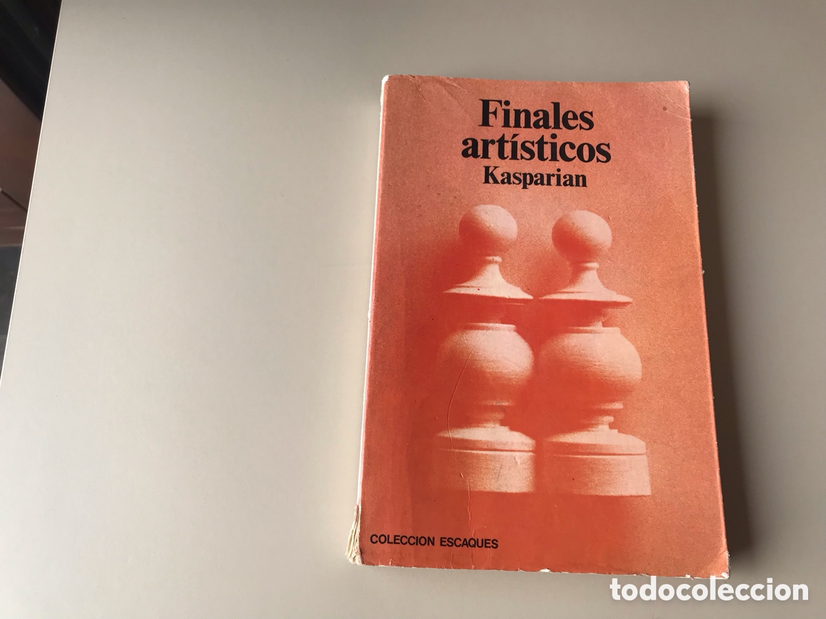 Libros: Finales art&iacute;sticos. Kasparian. Colecci&oacute;n escaques. - Foto 1
