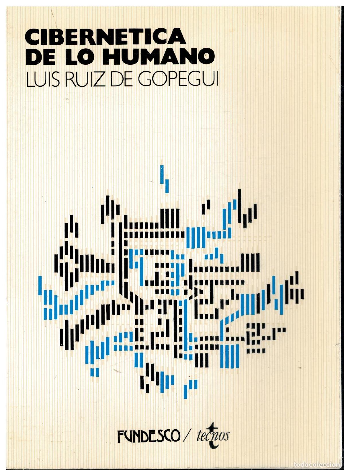 Libros: CIBERN&Eacute;TICA DE LO HUMANO. Con sellos biblioteca. - Foto 1