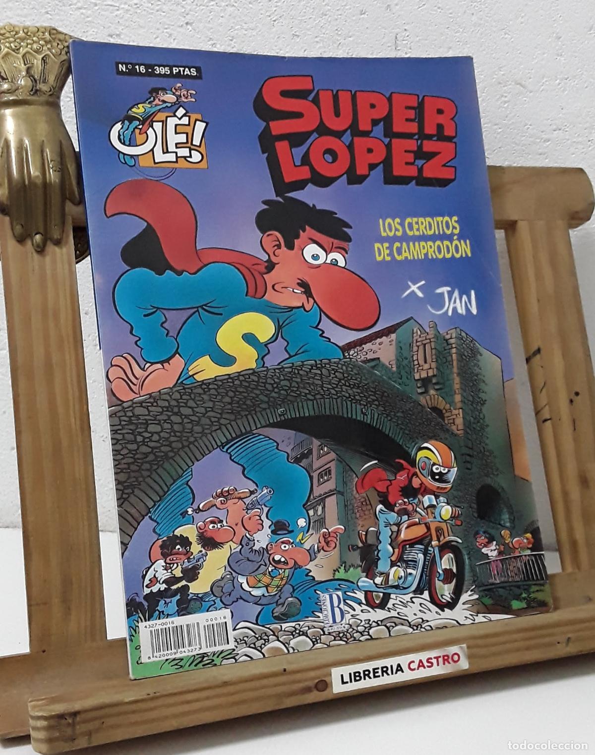 Libros: Super L&oacute;pez. Colecci&oacute;n Ol&eacute;. 4 N&uacute;meros sueltos - Jan - Foto 4