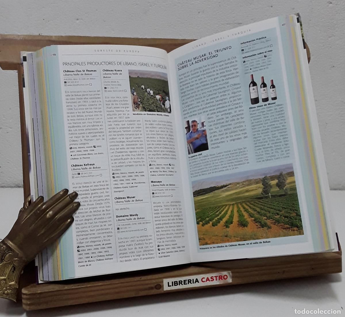 Libros: Vinos del mundo. Gu&iacute;as Visuales Espasa - Varios. - Foto 3