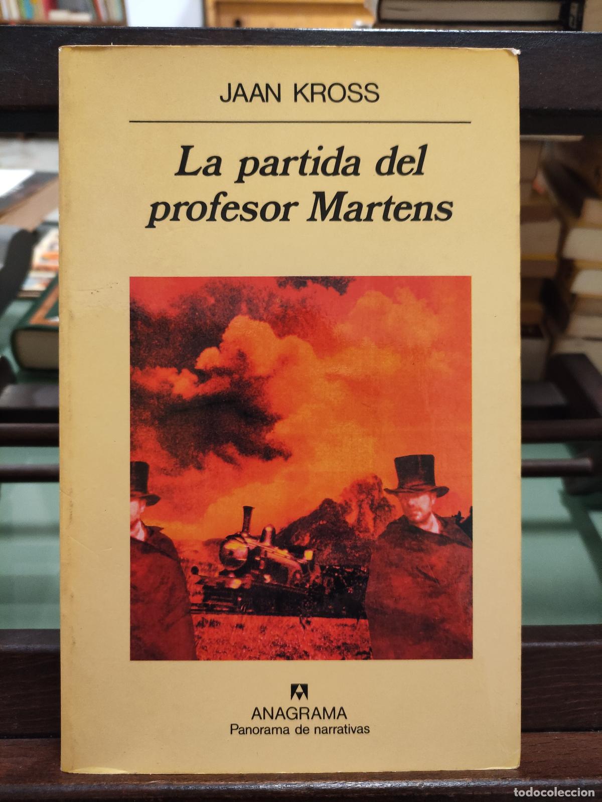 Libros: LA PARTIDA DEL PROFESOR MARTENS - JAAN KROOS - Foto 1