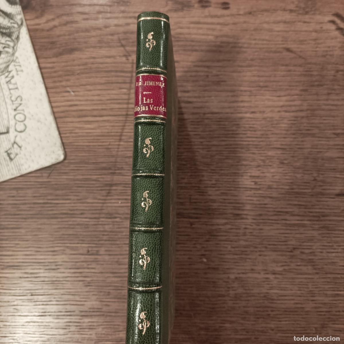 Libros: JIM&Eacute;NEZ, Juan Ram&oacute;n.- - Las hojas verdes. (Olvidanzas). - Foto 5
