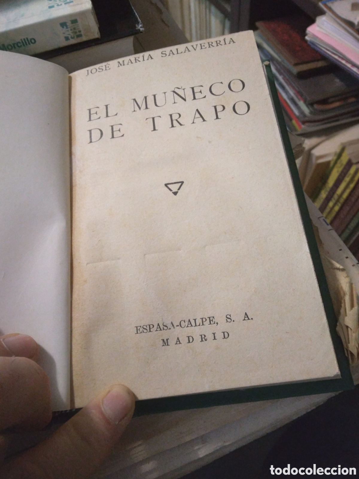 Libros: Jose Maria Salaverria, El mu&ntilde;eco de trapo - Foto 2