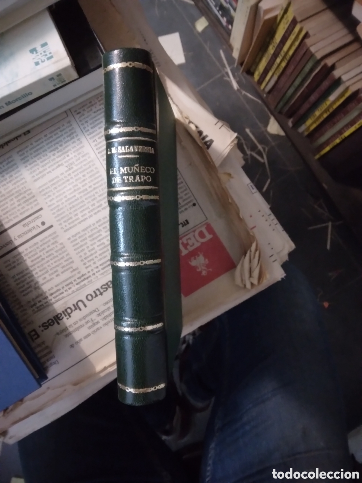 Libros: Jose Maria Salaverria, El mu&ntilde;eco de trapo - Foto 1