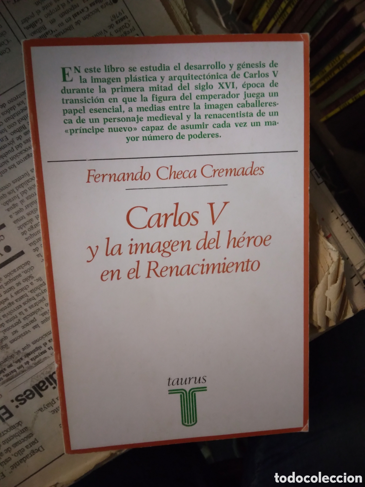 Libros: Fernando Checa Cremades, Carlos V, y la.imagimen del.heroe en el Renacimiento - Foto 1