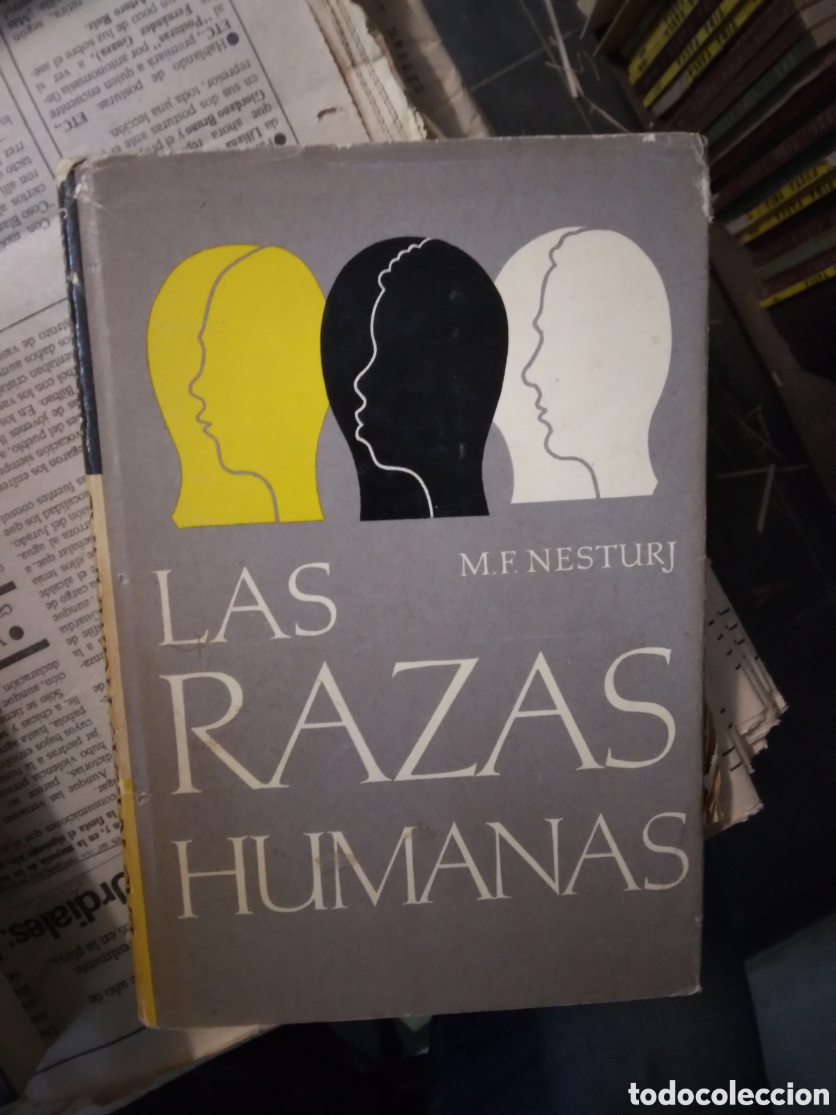 Libros: M.F. Nestor, Las razas humanas,Editorial Progreso - Foto 1