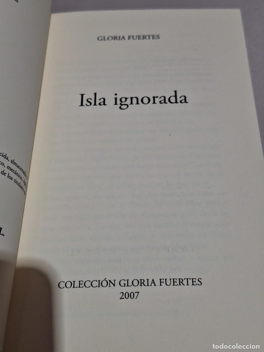 Libros: ISLA IGNORADA &ndash; GLORIA FUERTES - Foto 9