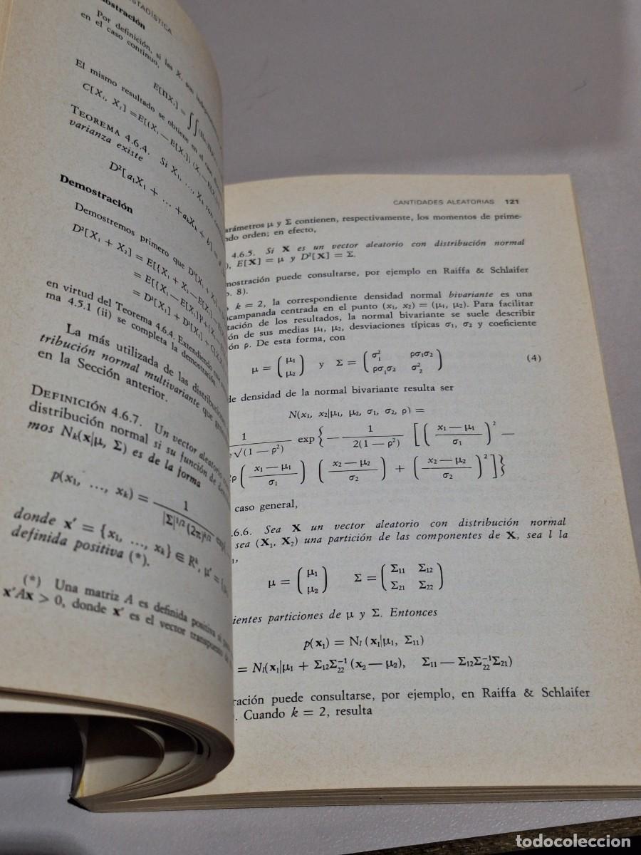 Libros: LIBRO BIOESTAD&Iacute;STICA. J.M. BERNARDO. EDITORIAL VICENS VIVES. A&Ntilde;O 1981. - Foto 11