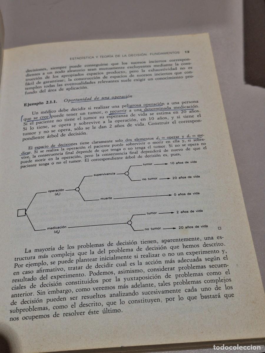 Libros: LIBRO BIOESTAD&Iacute;STICA. J.M. BERNARDO. EDITORIAL VICENS VIVES. A&Ntilde;O 1981. - Foto 12