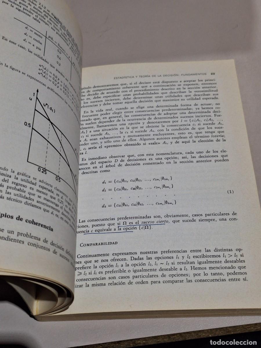 Libros: LIBRO BIOESTAD&Iacute;STICA. J.M. BERNARDO. EDITORIAL VICENS VIVES. A&Ntilde;O 1981. - Foto 14