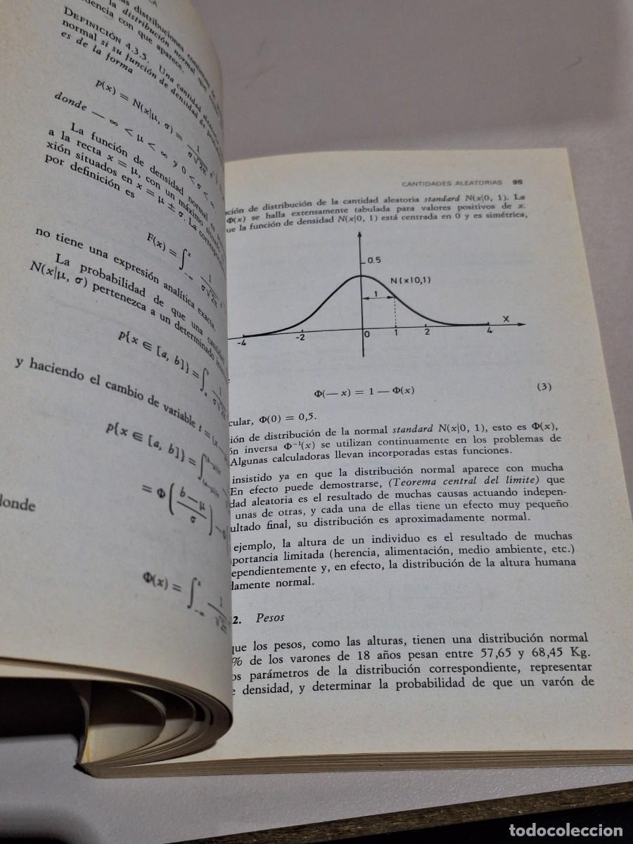 Libros: LIBRO BIOESTAD&Iacute;STICA. J.M. BERNARDO. EDITORIAL VICENS VIVES. A&Ntilde;O 1981. - Foto 15