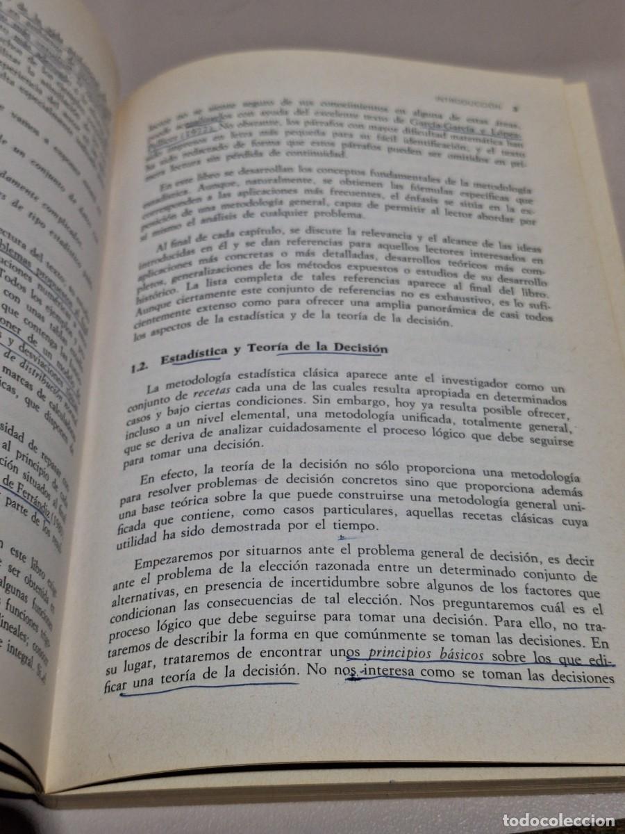 Libros: LIBRO BIOESTAD&Iacute;STICA. J.M. BERNARDO. EDITORIAL VICENS VIVES. A&Ntilde;O 1981. - Foto 19