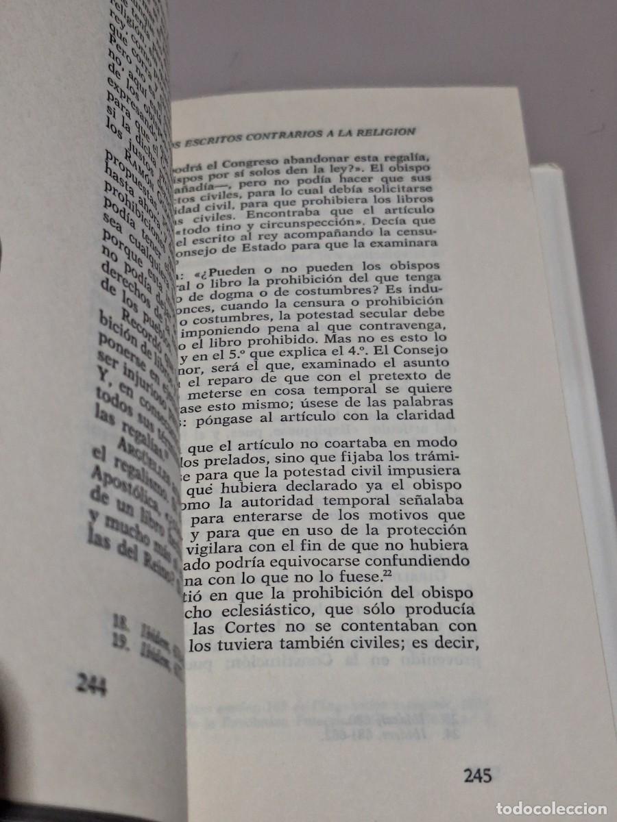 Libros: LA ABOLICI&Oacute;N DE LA INQUISICI&Oacute;N EN ESPA&Ntilde;A - FRANCISCO MART&Iacute; GILABERT - Foto 5