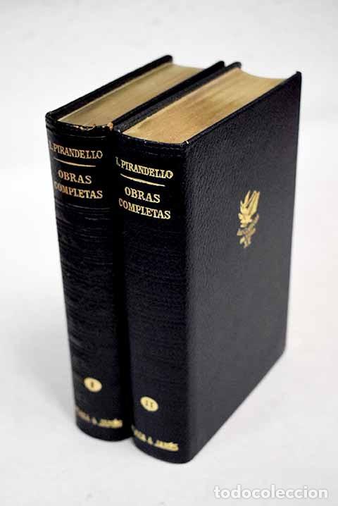Libros: OBRAS COMPLETAS DE PIRANDELLO (2 TOMOS) - Luigi Pirandello - Foto 1