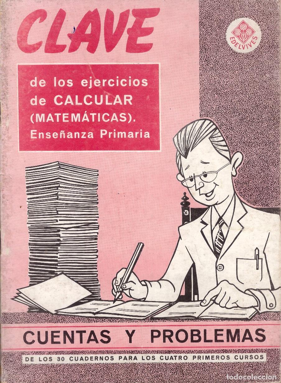 Libros: Clave. Cuentas y problemas - Edelvives - OFERTAS DOCABO - Foto 1