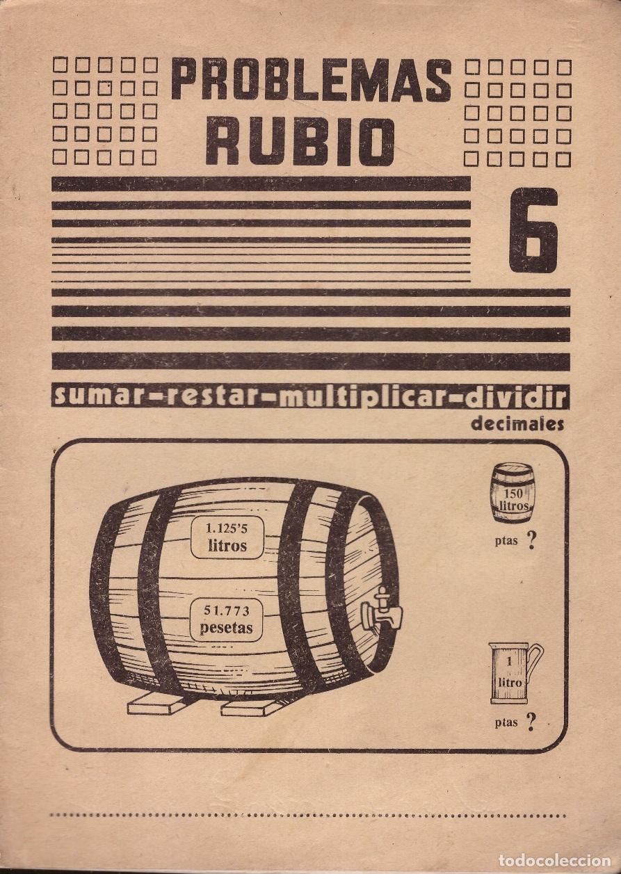Libros: Problemas Rubio 6. A&ntilde;o 1977 - OFERTAS DOCABO - Foto 1