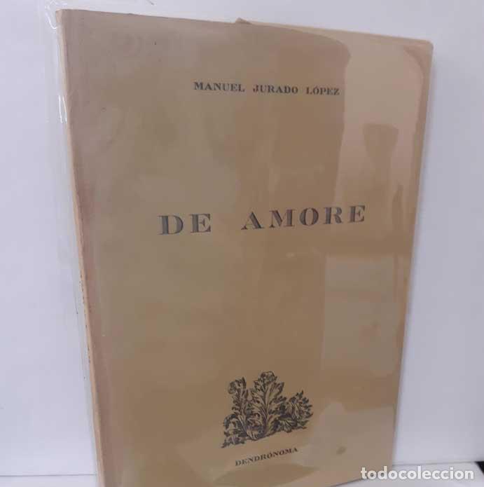 Libros: DE AMORE - JURADO L&Oacute;PEZ, MANUEL - Foto 1