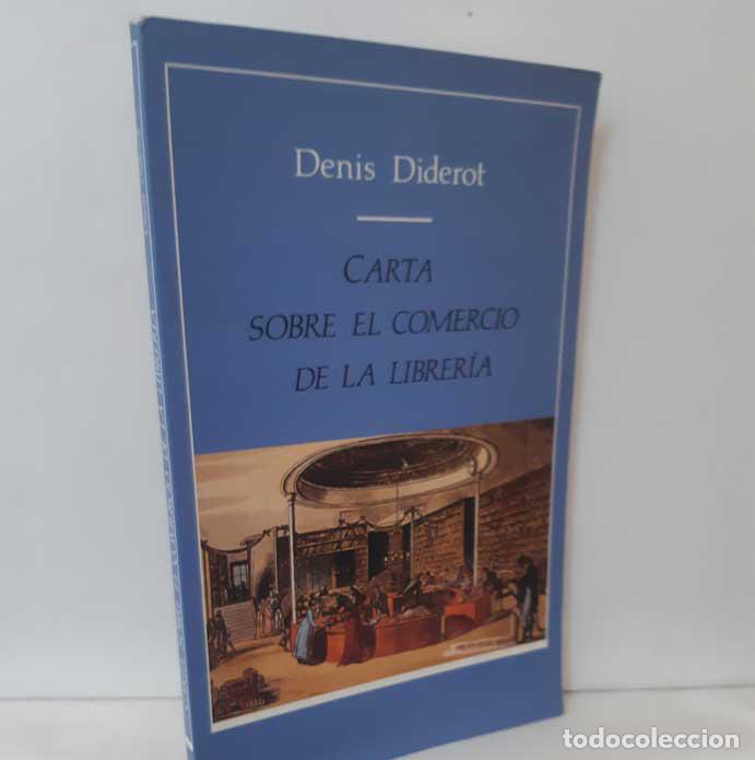 Libros: CARTA SOBRE EL COMERCIO DE LA LIBRER&Iacute;A - DIDEROT, DENIS - Foto 1