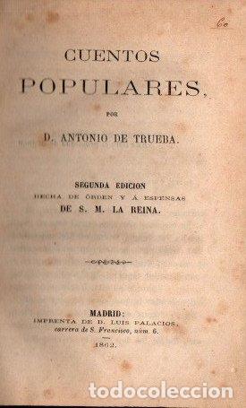 Libros: Cuentos populares - Trueba, Antonio de - Foto 1