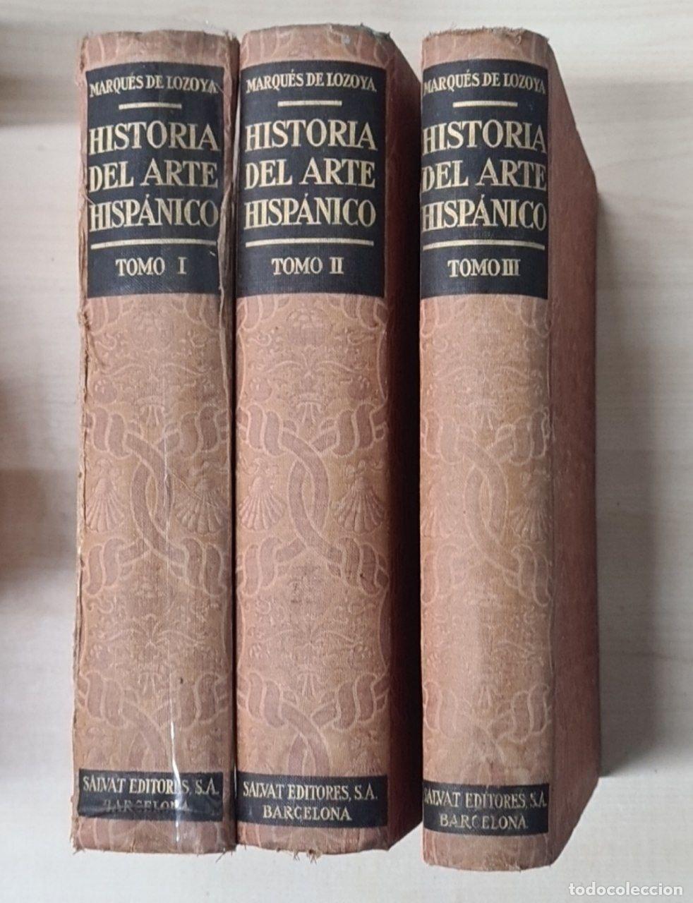 Libros: HISTORIA DEL ARTE HISP&Aacute;NICO. 3 TOMOS. - Foto 1