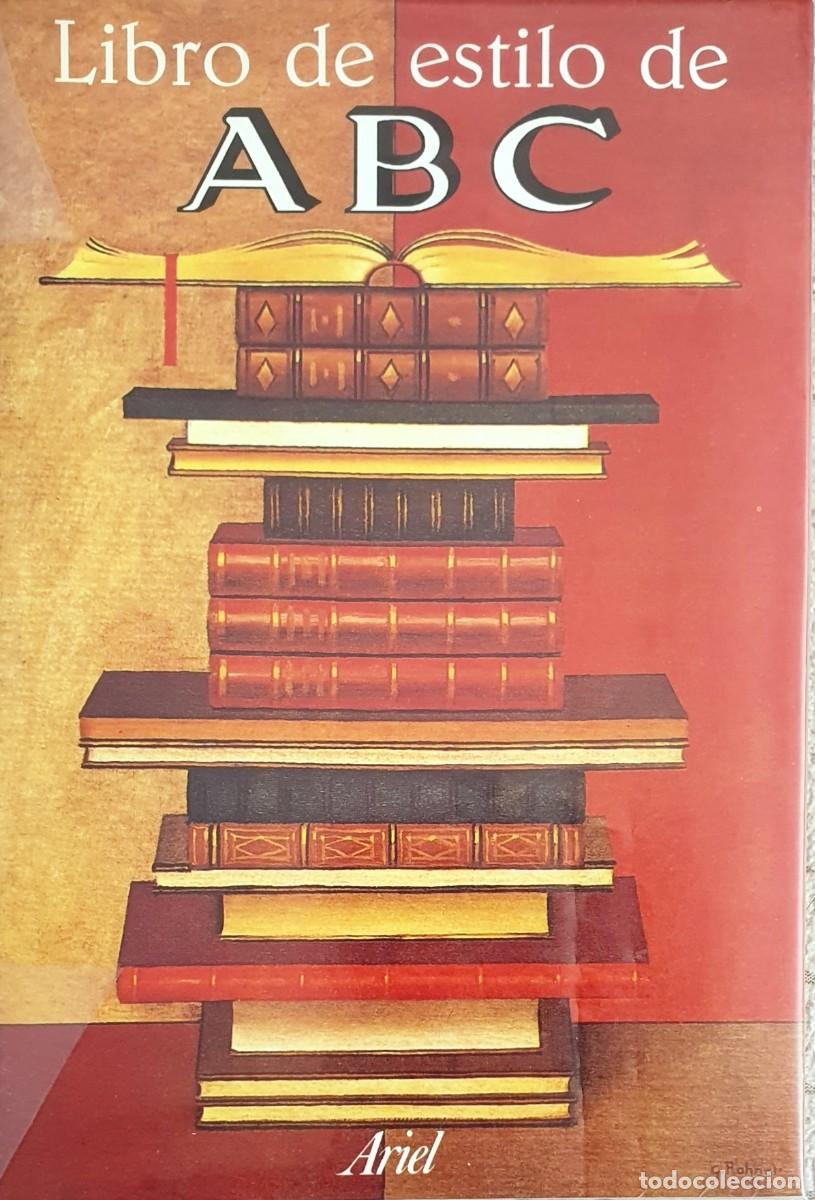 Libros: EL LIBRO DE ESTILOS DE ABC. ARIEL 1993. - Foto 1