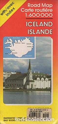 Libros: ICELAND. ISLANDE. MAP. - Foto 1