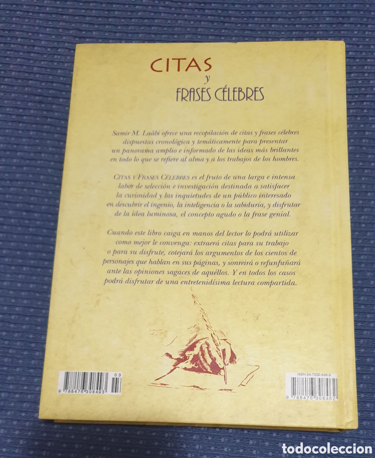 Libros: CITAS Y FRASES C&Eacute;LEBRES. - Foto 2